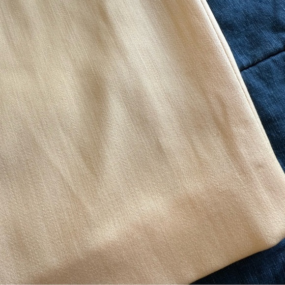 VINTAGE ESCADA Margaretha Ley wool pencil skirt Pale Yellow Size 38/Medium - Picture 3 of 12